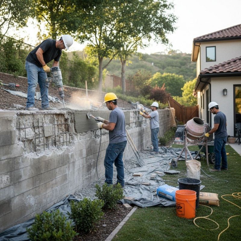 Concrete Wall Pouring
