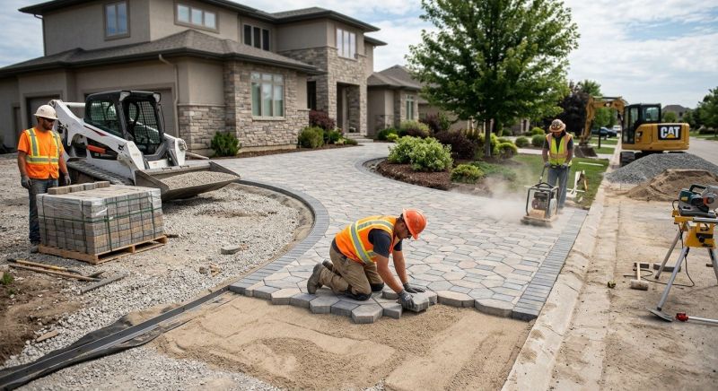 Driveway Pavers Replacement in Littleton, CO